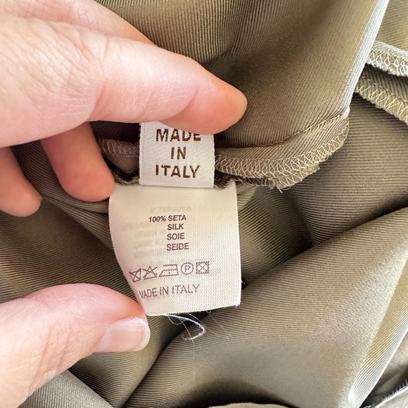 Brunello Cucinelli Green Knit Top - Picture 9 of 9